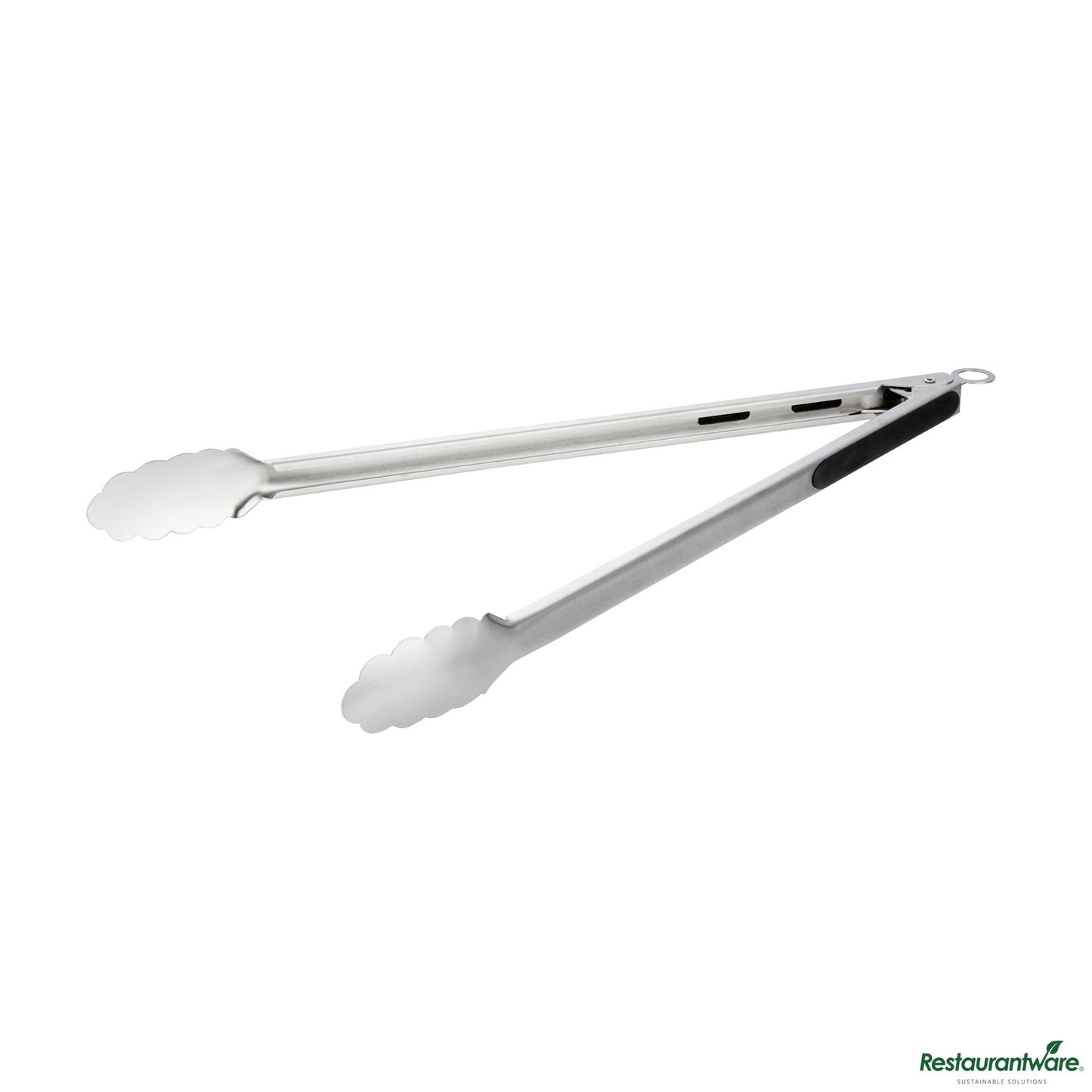 Wholesale Restaurantware Stainless Steel Grilling Tongs - 17.6"×1.4"×1.5"- Bulk