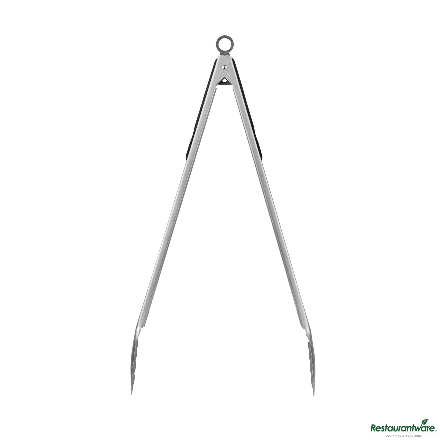 Wholesale Restaurantware Stainless Steel Grilling Tongs - 17.6"×1.4"×1.5"- Bulk