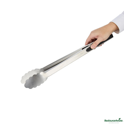 Wholesale Restaurantware Stainless Steel Grilling Tongs - 20.1"×2"×2"- Bulk