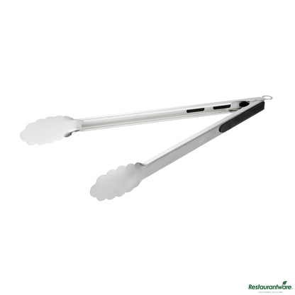 Wholesale Restaurantware Stainless Steel Grilling Tongs - 20.1"×2"×2"- Bulk