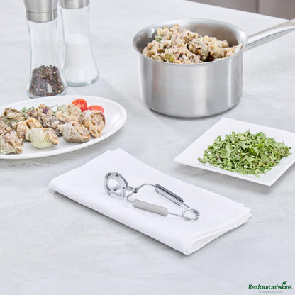 Wholesale Restaurantware Stainless Steel Escargot / Snail Tongs - 6.1"×2.2"×1.4"- Bulk