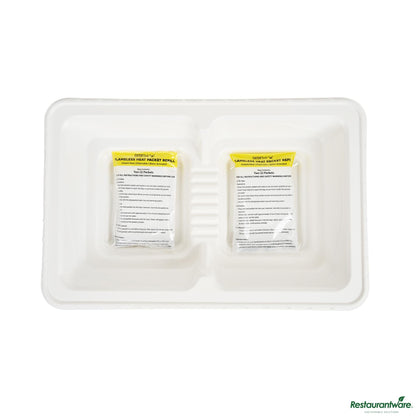 Wholesale Restaurantware White Plastic Flameless Disposable Food Warming Refill Kit - 22.8"×15"×4.6"- Bulk