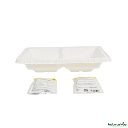 Wholesale Restaurantware White Plastic Flameless Disposable Food Warming Refill Kit - 22.8"×15"×4.6"- Bulk