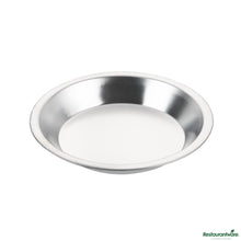 Wholesale Restaurantware 18 Gauge Aluminum Pie Pan - 8.9"×8.9"×1.3"- Bulk