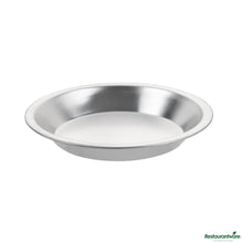 Wholesale Restaurantware 18 Gauge Aluminum Pie Pan - 8.9"×8.9"×1.3"- Bulk