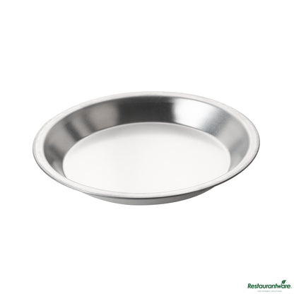 Wholesale Restaurantware 18 Gauge Aluminum Pie Pan - 10.9"×10.9"×1.3"- Bulk