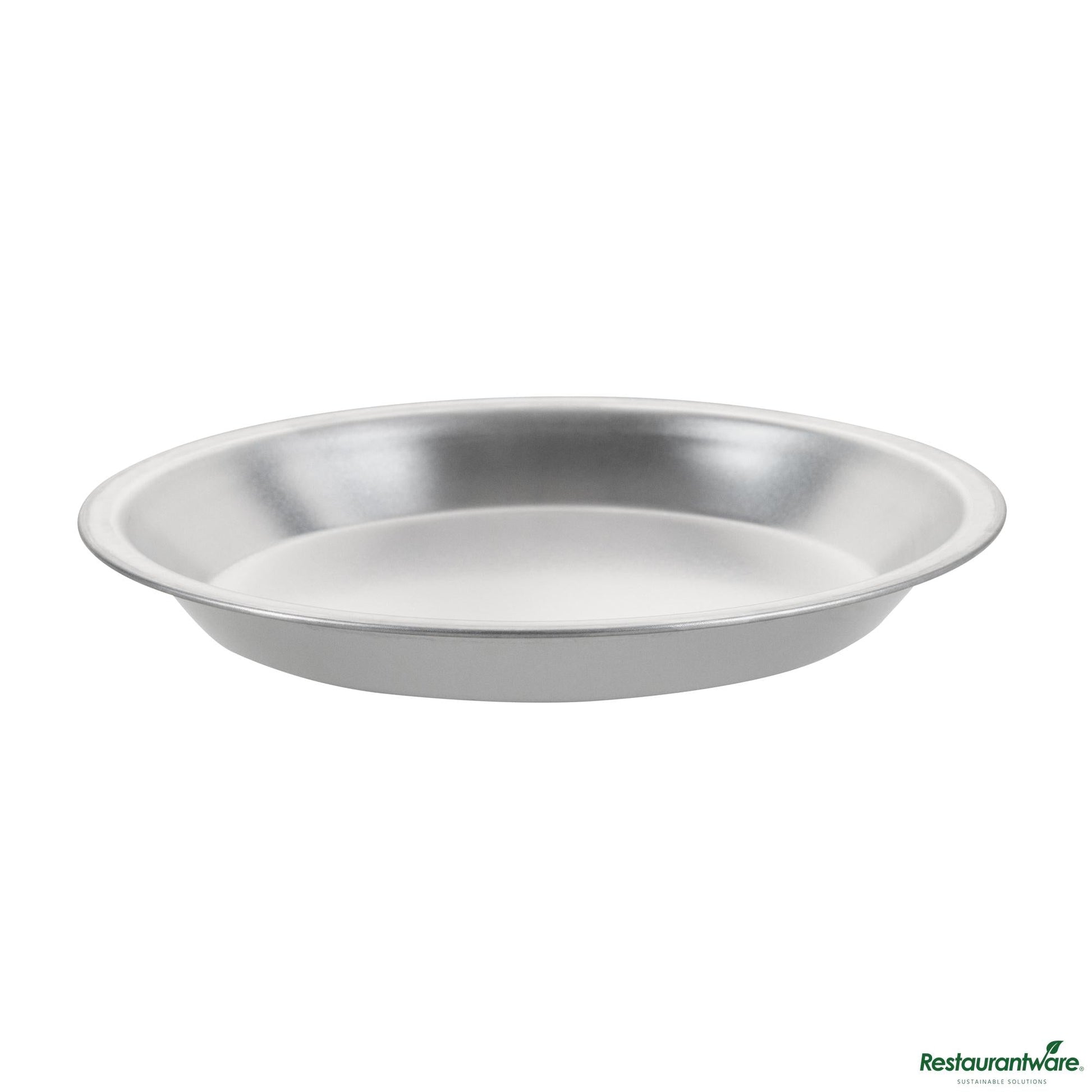 Wholesale Restaurantware 18 Gauge Aluminum Pie Pan - 10.9"×10.9"×1.3"- Bulk