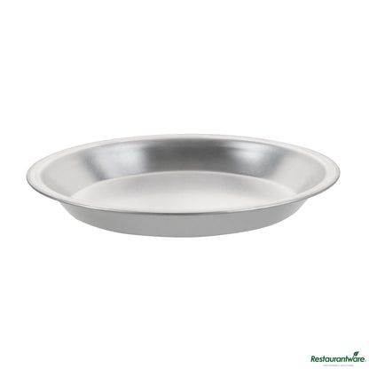 Wholesale Restaurantware 18 Gauge Aluminum Pie Pan - 10.9"×10.9"×1.3"- Bulk