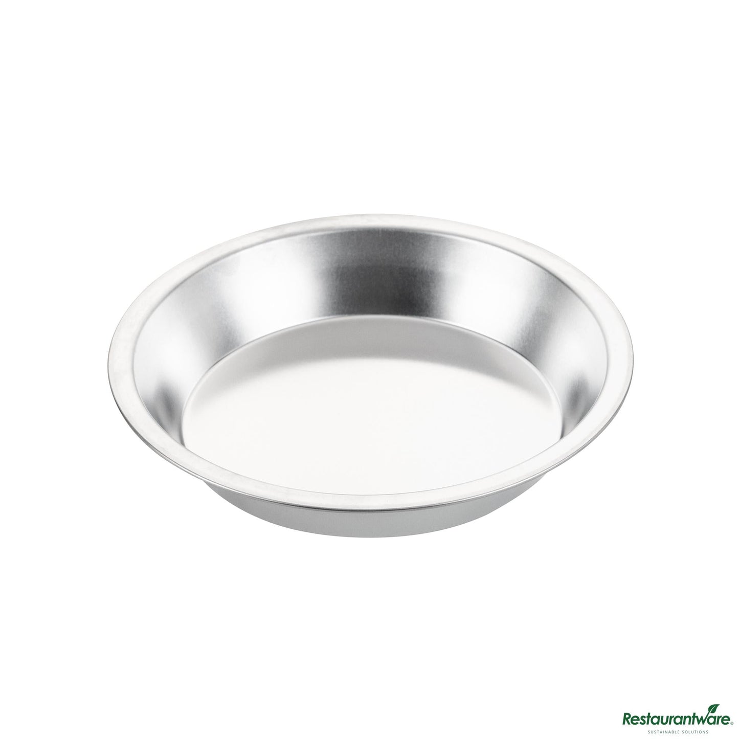 Wholesale Restaurantware 18 Gauge Aluminum Deep Dish Pie Pan - 9.9"×9.9"×1.8"- Bulk