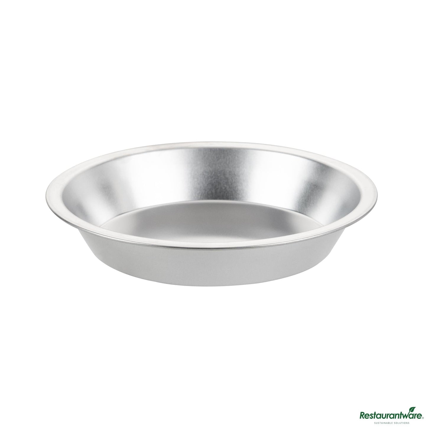 Wholesale Restaurantware 18 Gauge Aluminum Deep Dish Pie Pan - 9.9"×9.9"×1.8"- Bulk