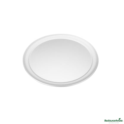 Wholesale Restaurantware Aluminum Wide Rim Pizza Pan - 12"×12"×0.4"- Bulk
