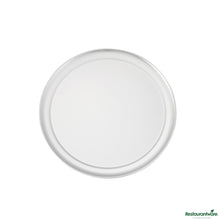 Wholesale Restaurantware Aluminum Wide Rim Pizza Pan - 12"×12"×0.4"- Bulk
