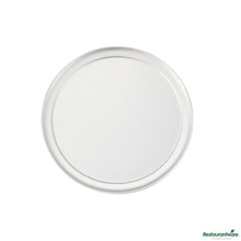 Wholesale Restaurantware Aluminum Wide Rim Pizza Pan - 13"×13"×0.4"- Bulk