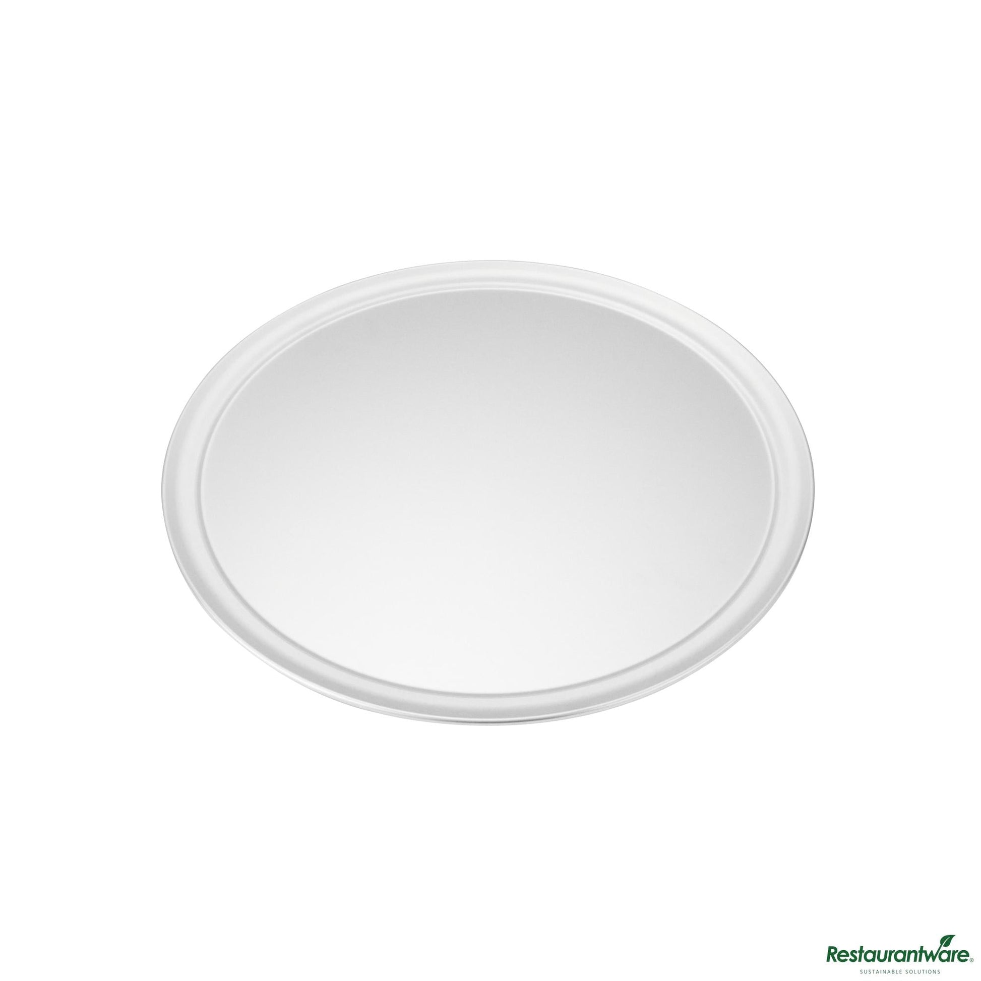 Wholesale Restaurantware Aluminum Wide Rim Pizza Pan - 16"×16"×0.4"- Bulk