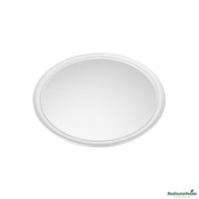 Wholesale Restaurantware Aluminum Wide Rim Pizza Pan - 16"×16"×0.4"- Bulk