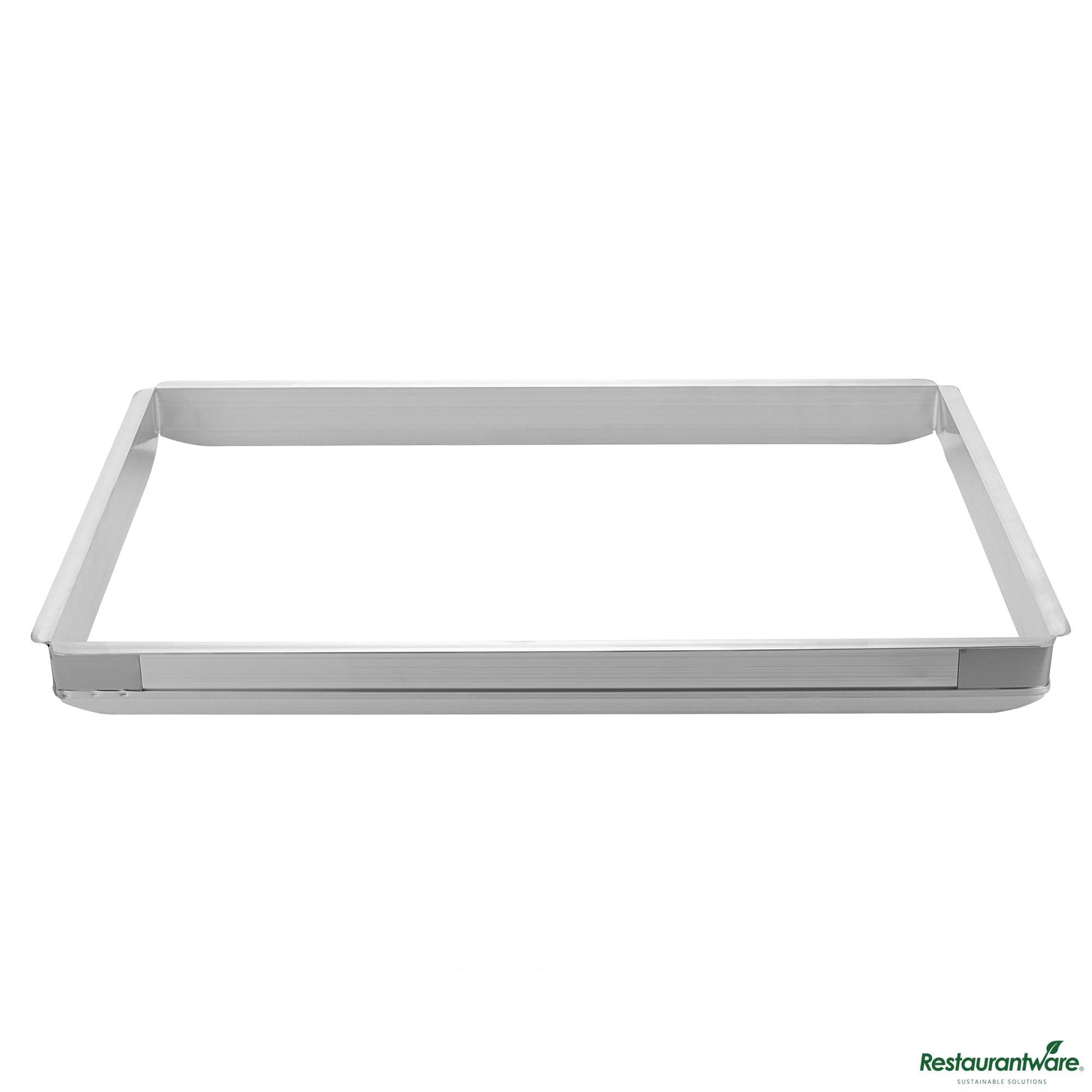 Wholesale Restaurantware Aluminum Full Size Sheet Pan Extender - 25.3"×17.5"×2"- Bulk