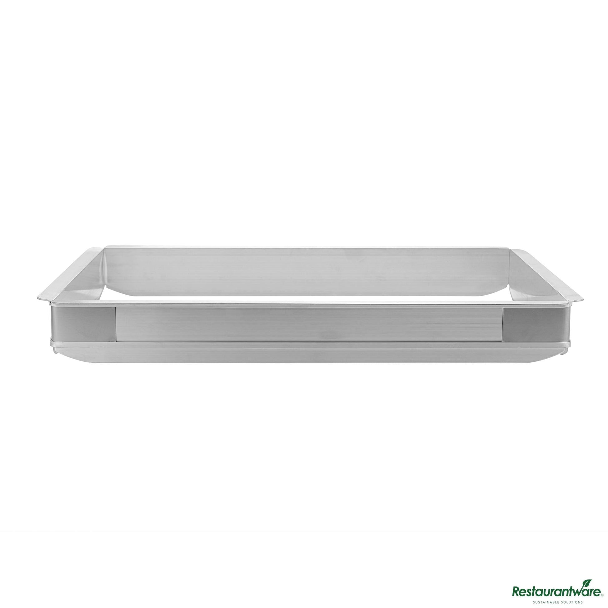 Wholesale Restaurantware Aluminum Half Size Sheet Pan Extender - 17.3"×12.4"×2"- Bulk