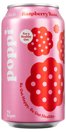 Wholesale Poppi Soda 12/12Oz Raspberry Rose- Bulk
