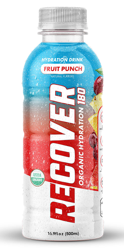 Wholesale Recover 180 12/16.9Oz Fruit Punch- Bulk