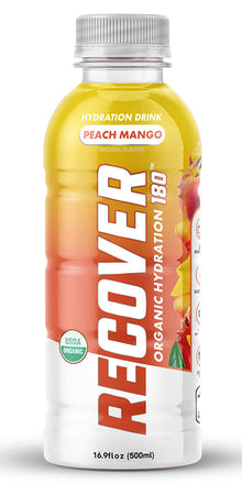 Wholesale Recover 180 12/16.9Oz Peach Mango- Bulk