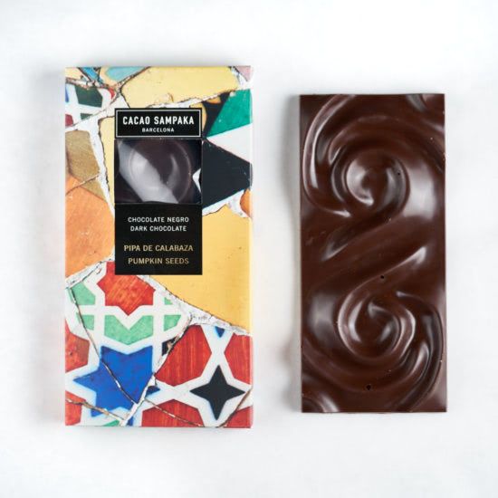 Wholesale Cacao Sampaka Gaudi Seed Dark Chocolate Bar- Bulk