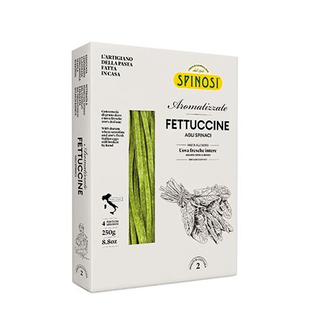 Wholesale Spinosi Spinach Fettuccine Egg Pasta . ()- Bulk