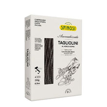 Wholesale Spinosi Tagliolini Egg Pasta with Squid Ink ()- Bulk