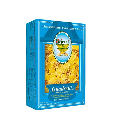 Wholesale Spinosi Quadrelli Grandi (Large Squares) Soup Noodles . ()- Bulk