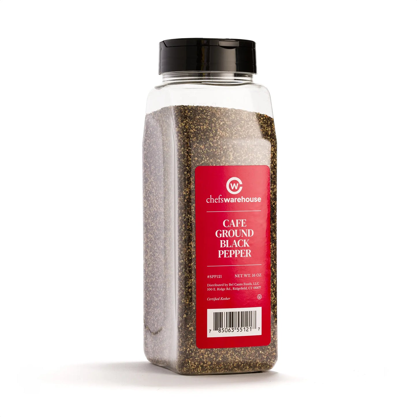Wholesale BoxNCase Cafe Ground Black Pepper 16oz- Bulk