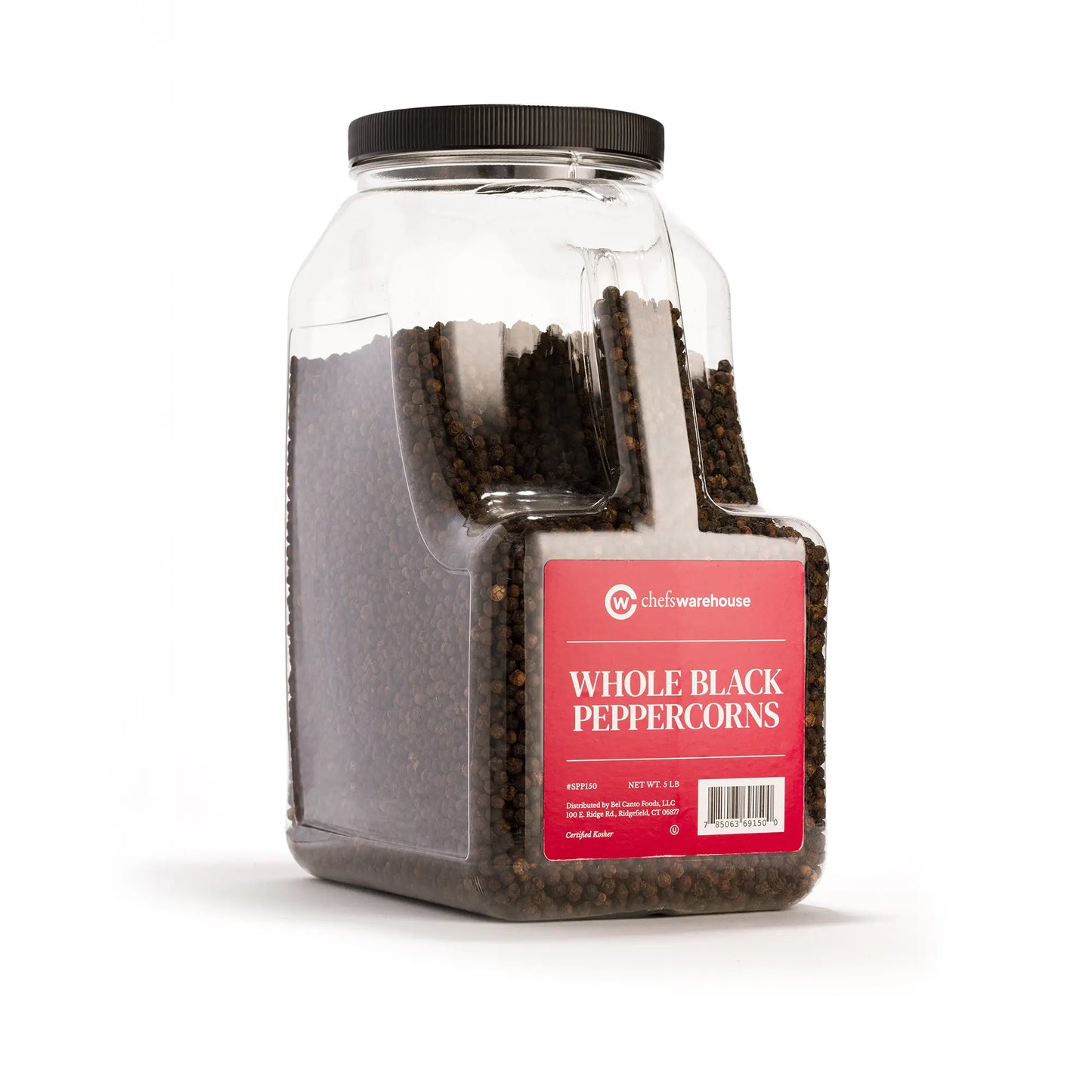 Wholesale BoxNCase Whole Black Pepper 5lb- Bulk