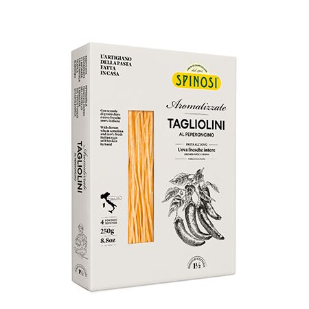 Wholesale Spinosi Tagliolini Egg Pasta al Peperoncino ()- Bulk