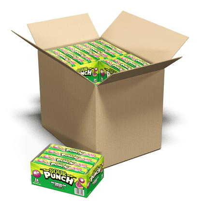 Wholesale Sour Punch Watermelon Straws 2 Oz- Bulk