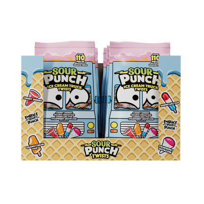 Wholesale Sour Punch Ice Cream Truck 3 Twists 24.5oz- Bulk