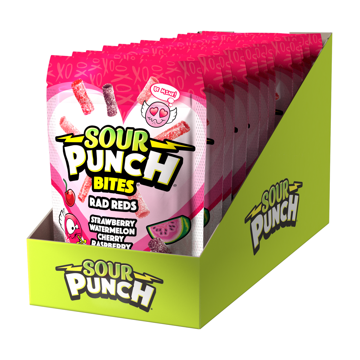 Wholesale Sour Punch Bites® Valentine's Day Rad Reds Candy 9oz- Bulk
