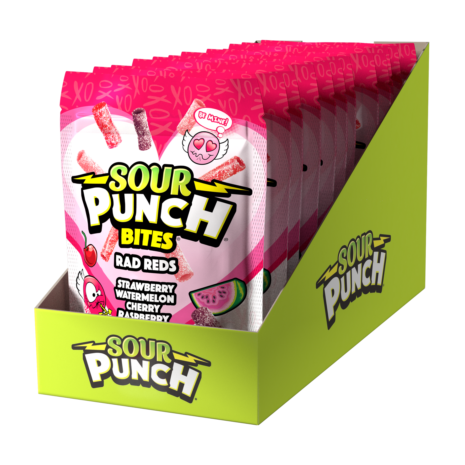 Wholesale Sour Punch Bites® Valentine's Day Rad Reds Candy 9oz- Bulk