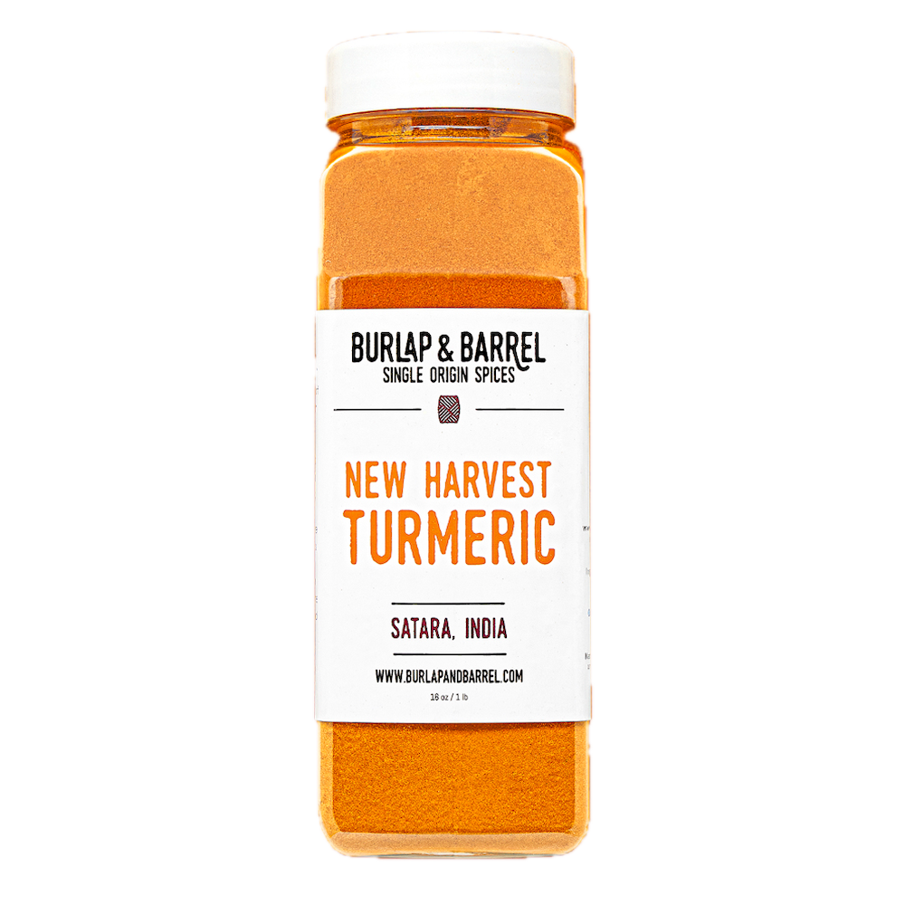 Wholesale Burlap & Barrel Ground New Harvest Turmeric 16oz- Bulk
