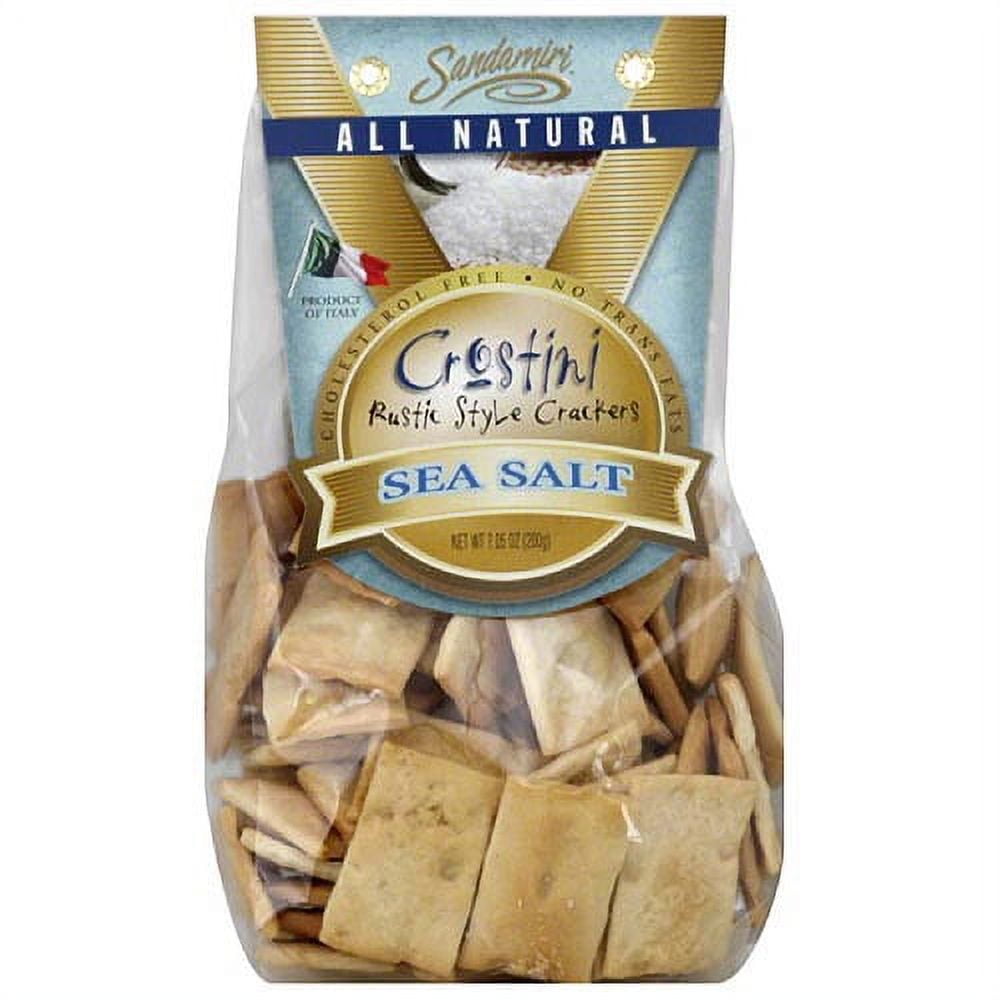 Wholesale Crostini Sea Salt Crackers 7 oz- Bulk