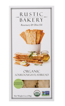 Wholesale Rustic Flatbread Rosemary/ Olive- Bulk