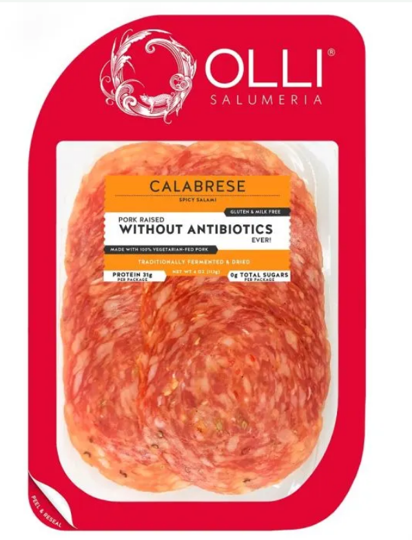 Wholesale Olli Pre-Sliced Calabrese Salame (P- Bulk