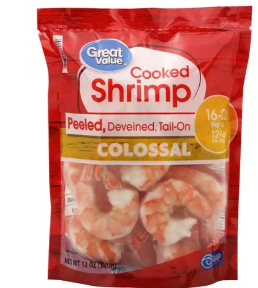 Wholesale ABC Shrimp Shrimp, Chemical-Free Tail-on Iqf Cooked 21-25 2lb- Bulk