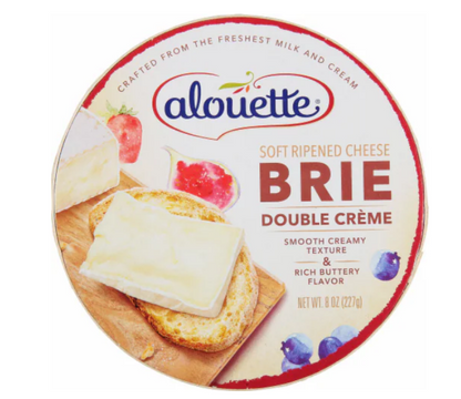 Wholesale Alouette Creme De Brie Cheese 3.25lb- Bulk