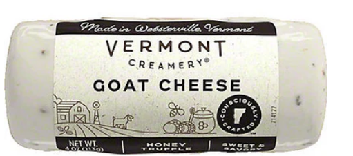 Wholesale Vermont Sweet Truffle Goat Logs 4Oz- Bulk