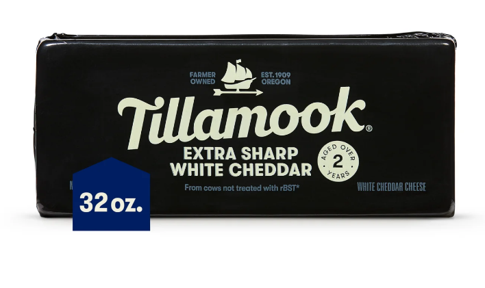 Wholesale Tillamook 2020 Xtra Sharp White 8 Oz- Bulk