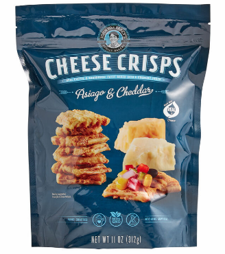 Wholesale Macys Crisps Asiago Cheddar 4Oz- Bulk