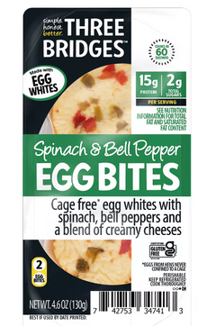 Wholesale Les Trois Egg Bite Egg Whites 2.5oz Pack- Bulk