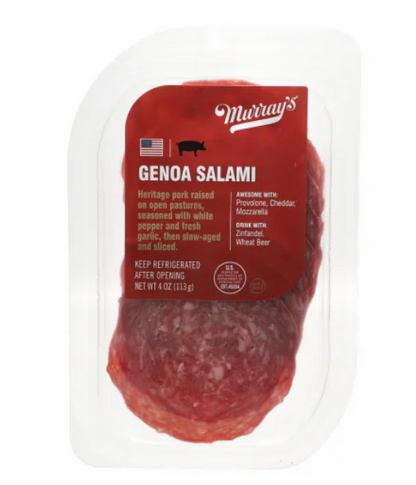 Wholesale Les Trois Sliced Saucisson Sec 4Oz- Bulk