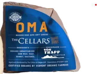Wholesale Jasper Hill Farm Oma Cheese 1.5 LB- Bulk
