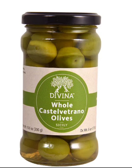 Wholesale Divina Castelvetrano Whole Olives- Bulk