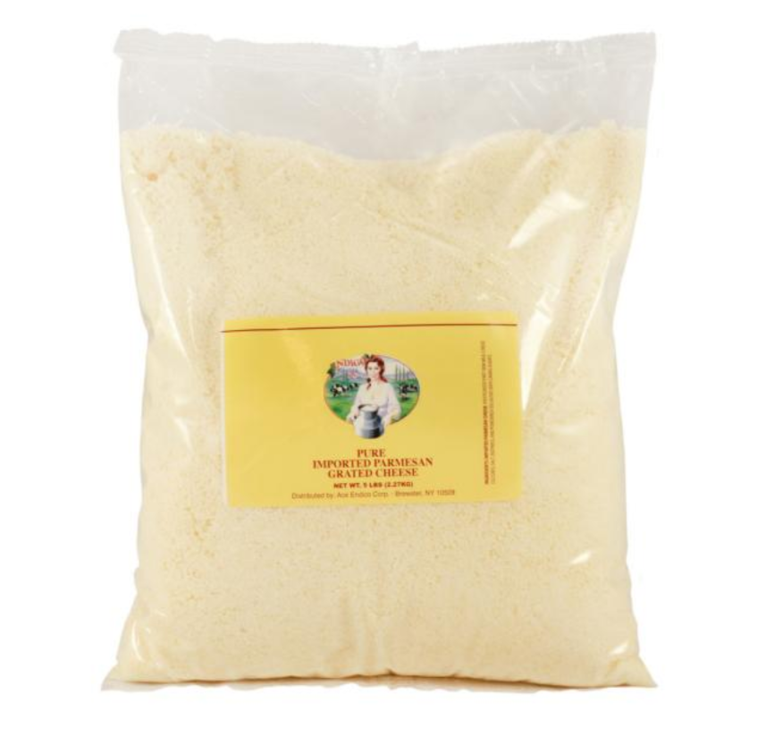 Wholesale Indigo Each Grated Parmesan Cheese- Bulk