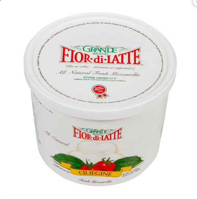 Wholesale Grande Each Ciliegine Mozzarella Cheese 1/3- Bulk